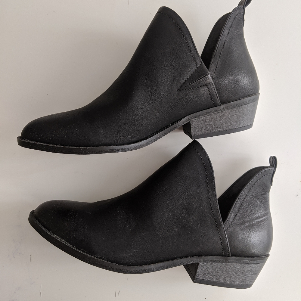 Black booties